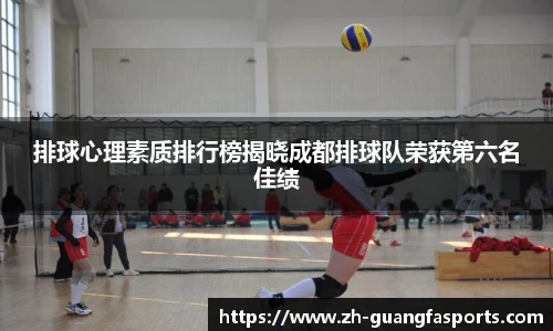 排球心理素质排行榜揭晓成都排球队荣获第六名佳绩